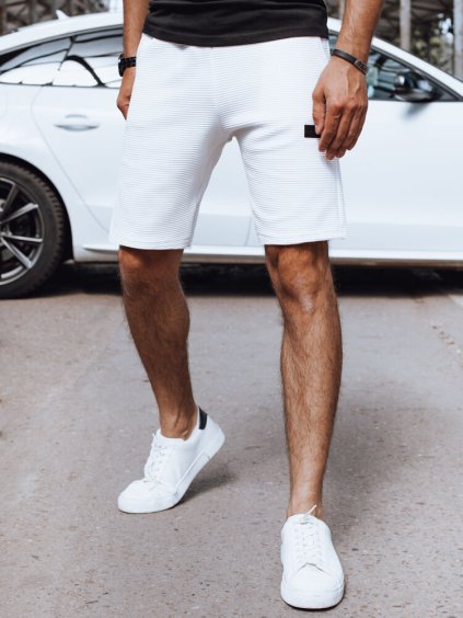 Fehér rövid melegítőnadrág