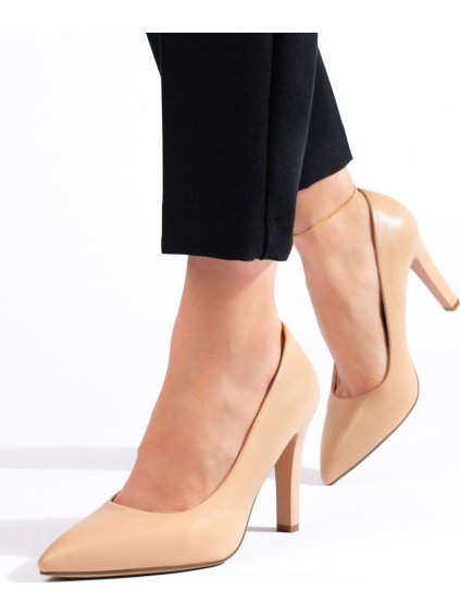 Sergio Leone bézs színű kényelmes szandál