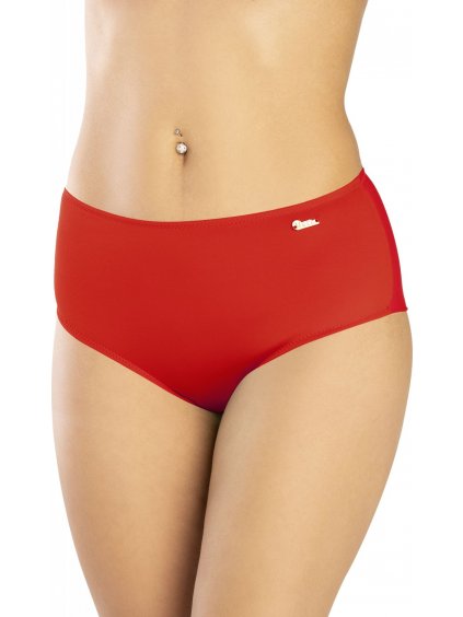 Piros brazil típusú bikini alsó Figi