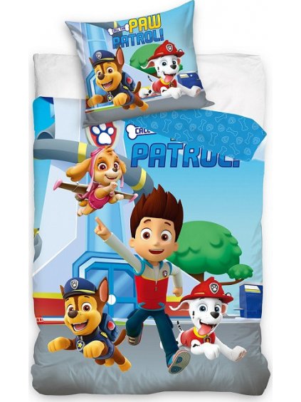 Színes gyermek ágynemű Paw Patrol