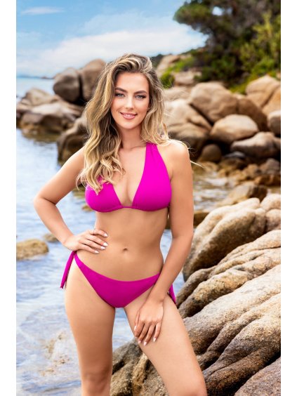 Fukszia kétrészes bikini Olivia