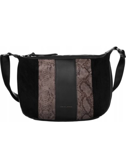 David Jones fekete mintás Crossbody táska