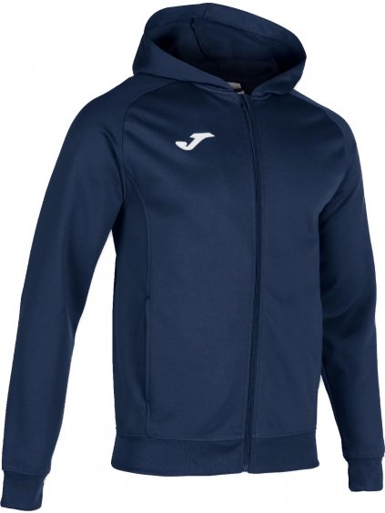 Sötétkék sport pulóver Joma Menfis Hoodie