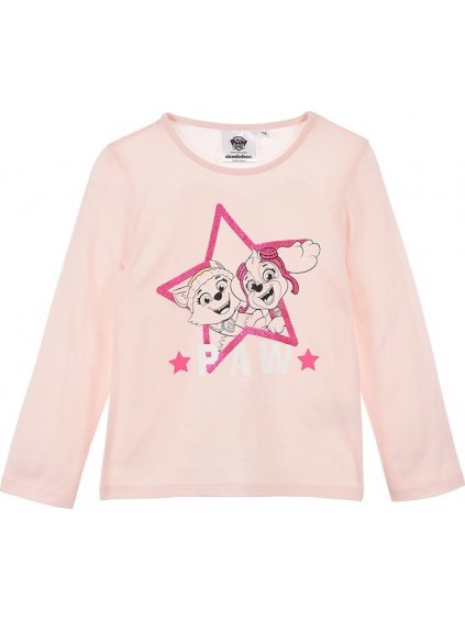 Paw Patrol lány púder színű póló