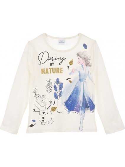 Disney Frozen Elsa és Olaf lány fehér póló