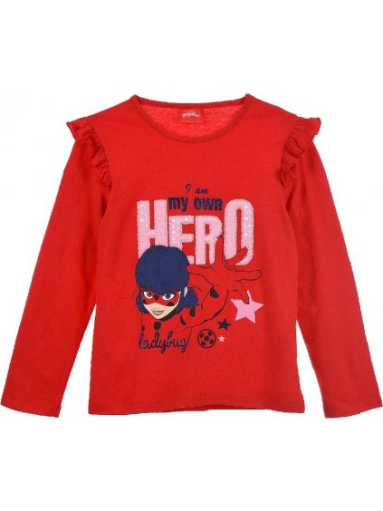 Katicabogár piros lány póló