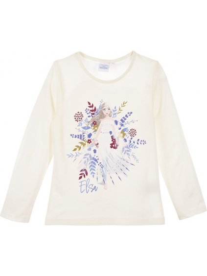 Disney Frozen krémszínű lány póló