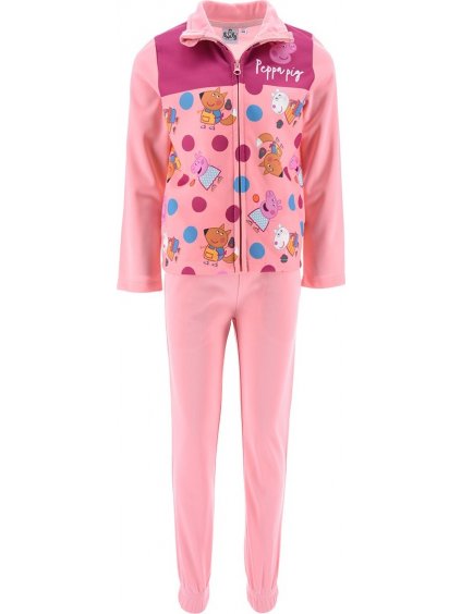 Világos rózsaszín Peppa Pig tréningruha lányoknak