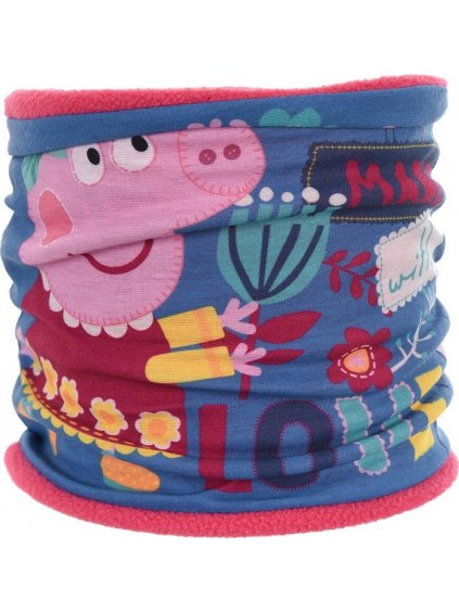 Peppa Pig kék lány nyakmelegítő