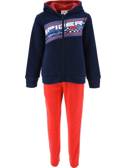 Spider-Man sötétkék-piros tréningruha fiúknak