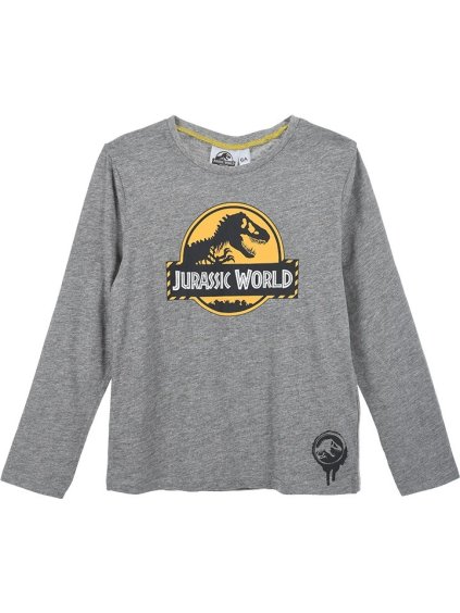 Jurassic World szürke fiú póló