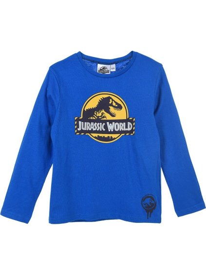Jurassic World kék fiú póló