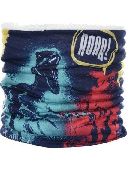 Jurassic World sötétkék meleg nyakmelegítő (Méret ONE SIZE)