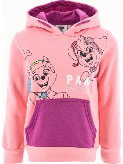 Paw Patrol világos rózsaszín lány pulóver