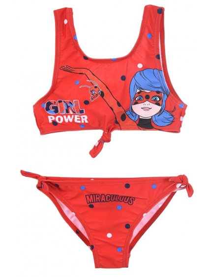 Miraculum piros kétrészes fürdőruha
