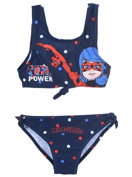 Sötétkék Miraculum kétrészes fürdőruha