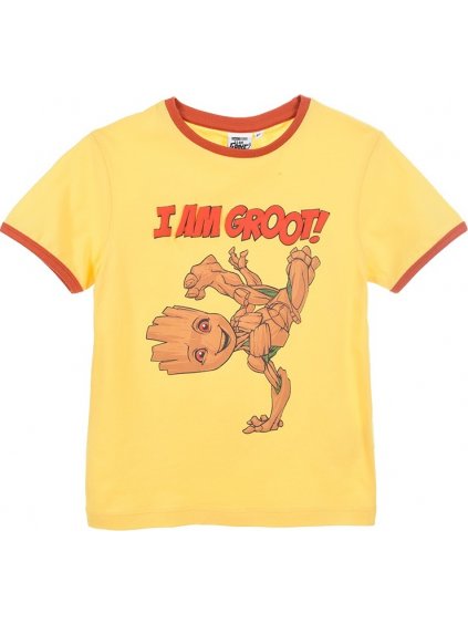 Sárga Groot póló fiúknak