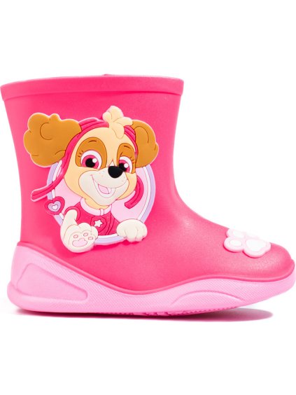 Gyerek sötét rózsaszín csizma Paw Patrol