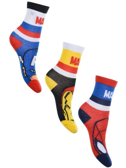 Marvel - Avengers zoknikészlet fiúknak