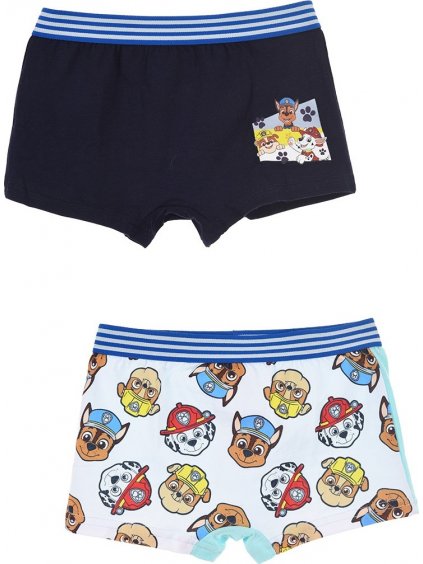 Fiú boxer szett - Paw Patrol - fekete-fehér