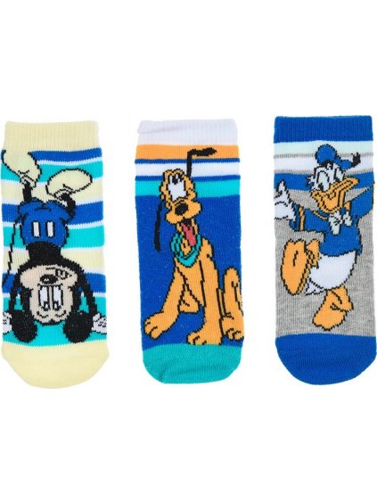 Színes Mickey Mouse zokni készlet fiúknak