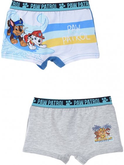 Boxer szett fiúknak - Paw Patrol - szürke-kék