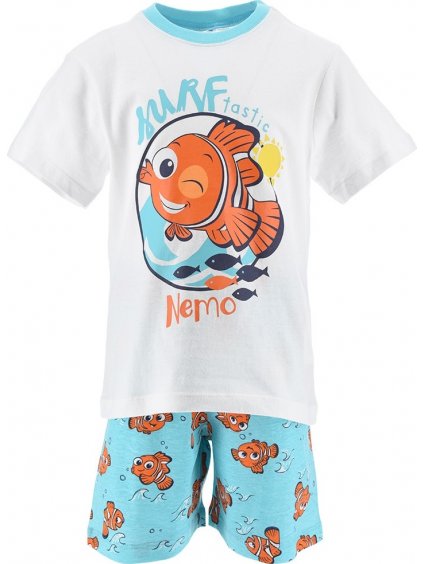 Kék-fehér Disney Nemo fiú pizsama
