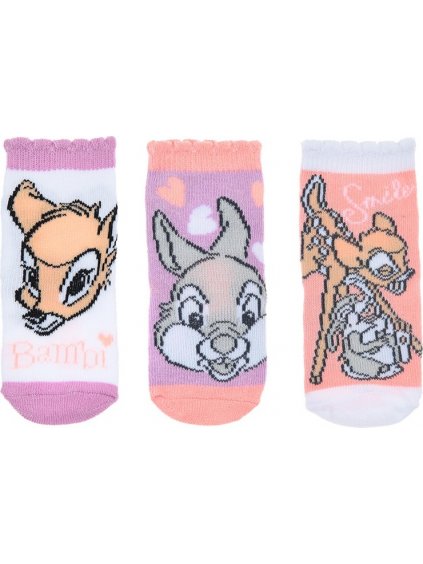 Lány zoknikészlet Disney  - Bambi