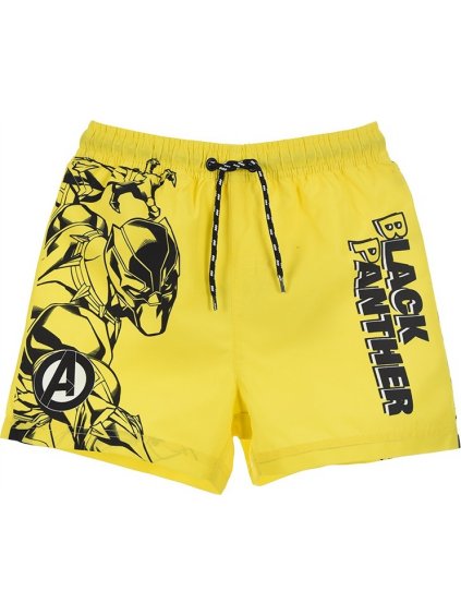 Fiú sárga úszónadrág - Black Panther