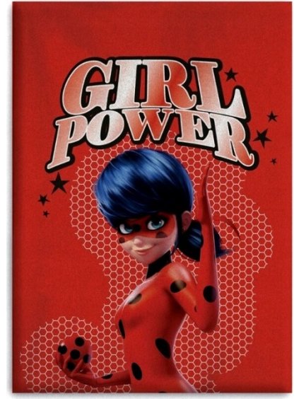 Polár takaró Miraculum 100 x 140 cm - piros