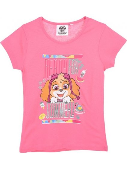 Pink Paw Patrol Skye póló lányoknak