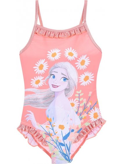 Sárgabarack színű egyrészes Disney Frozen fürdőruha