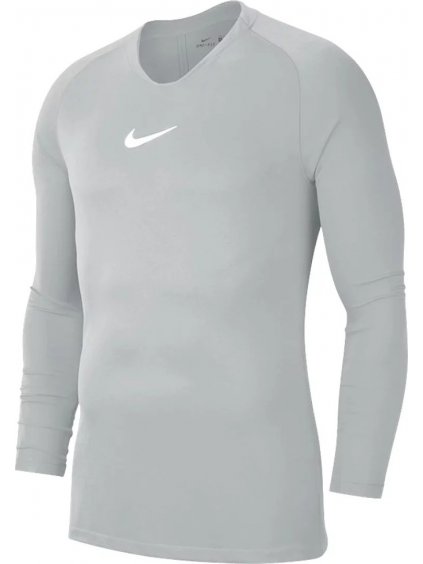 Szürke férfi póló Nike Dry Park First Layer Longsleeve