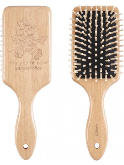 Disney Minnie Mouse lány fa hajkefe