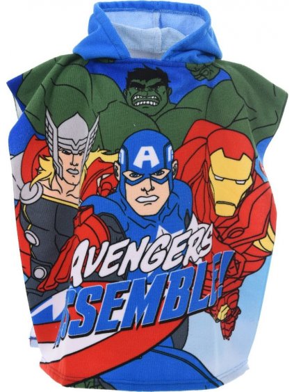 Színes fiú strandponcsó Marvel - Bosszúállók