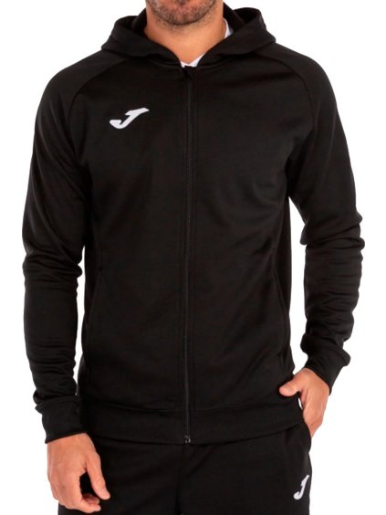 Fekete férfi pulóver Joma Menfis Hoodie