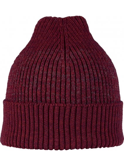 Bordó sportsapka Buff Merino Active Hat Beanie