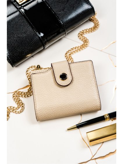 Peterson bézs közepes méretű pénztárca Y674