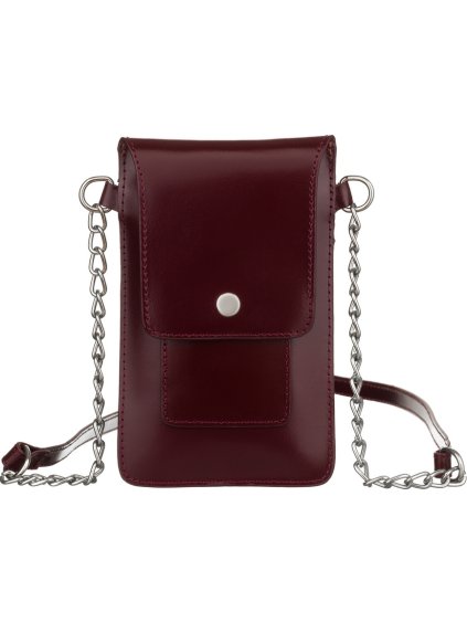 4U Cavaldi bordó mini vállra vehető pénztárca M765