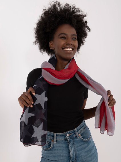 Vörös-szürke sál