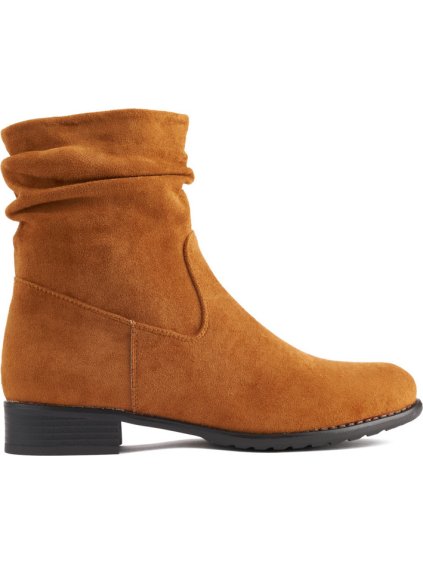 Barna női cowgirl bokacsizma