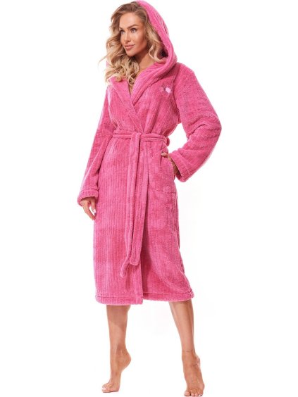 Puha női fürdőköpeny L&L Mag (Barva bézs, Méret 2XL)