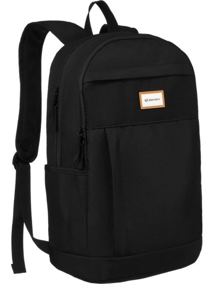 Rovicky fekete női klasszikus hátizsák