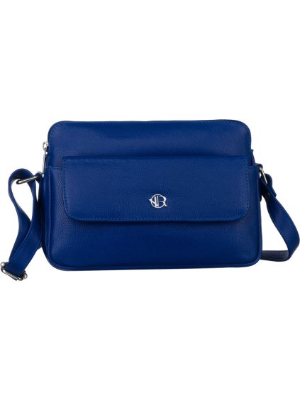 Rovicky kék crossbody táska ezüst díszítéssel