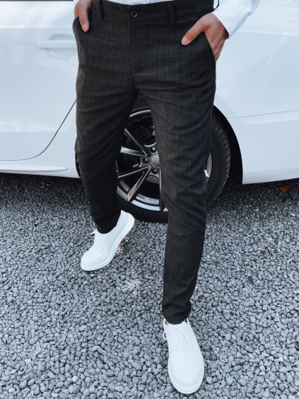 Sötétszürke alkalmi nadrág