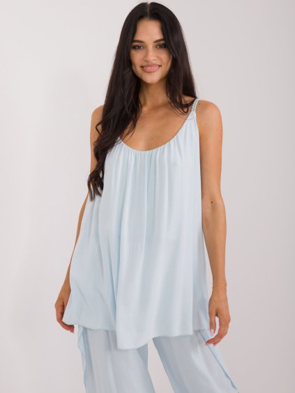 Világoskék nyári pántos felső  OCH BELLA