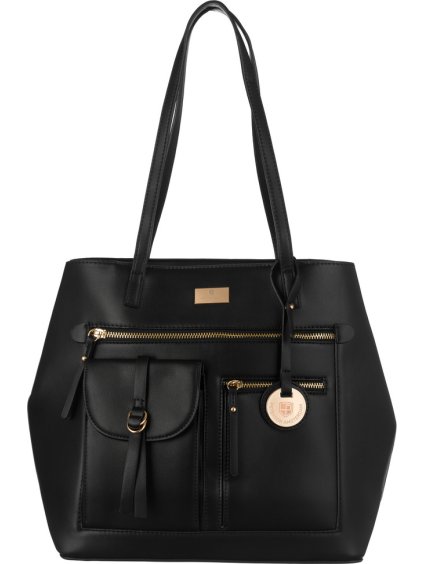 Peterson fekete shopper kézitáska