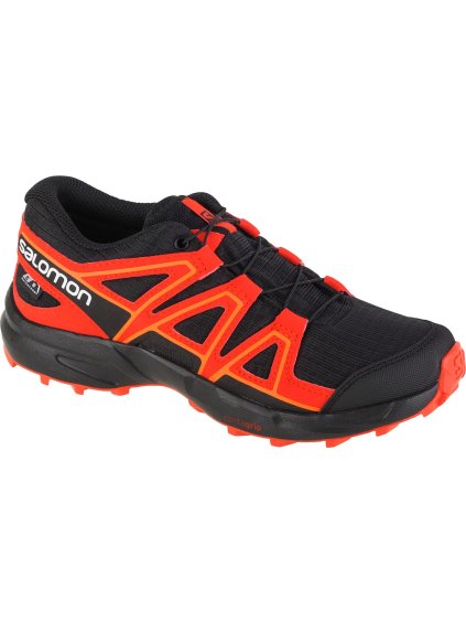 Fekete és narancssárga Salomon Speedcross sportcipő