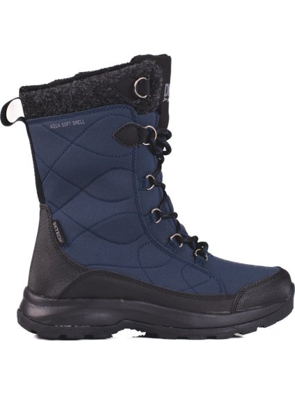 Sötétkék vízálló női hótaposó