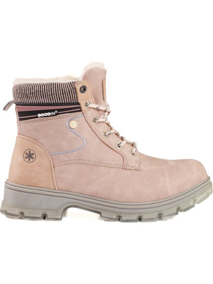 Hőszigetelt bézs csizma